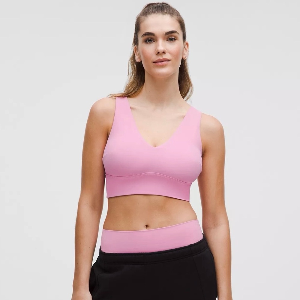 lululemon Align™ V-Neck Bra
Light Support, DDD/G Cup - Pink Frosting S - Picture 6 of 6